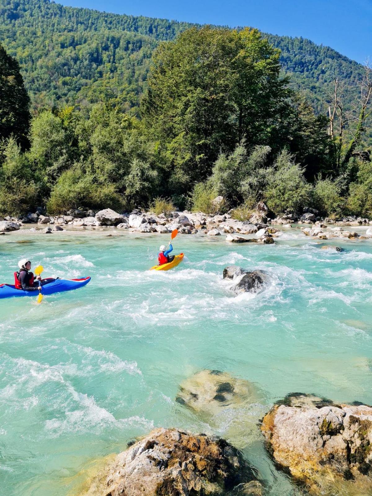 Apartma Soca Oasis Srpenica Buitenkant foto